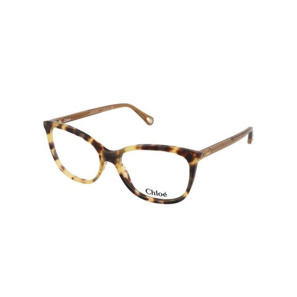 NEW CHLOE EYEGLASSES HAVANA CAT EYE WOMEN EYEWEAR CHLOE CH0013O 005 - Picture 1 of 3